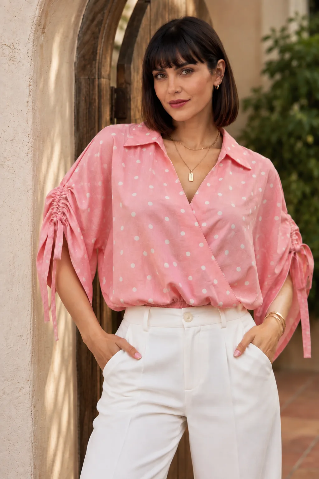 Referencia 5 de Blusa Borgona de YACADI.