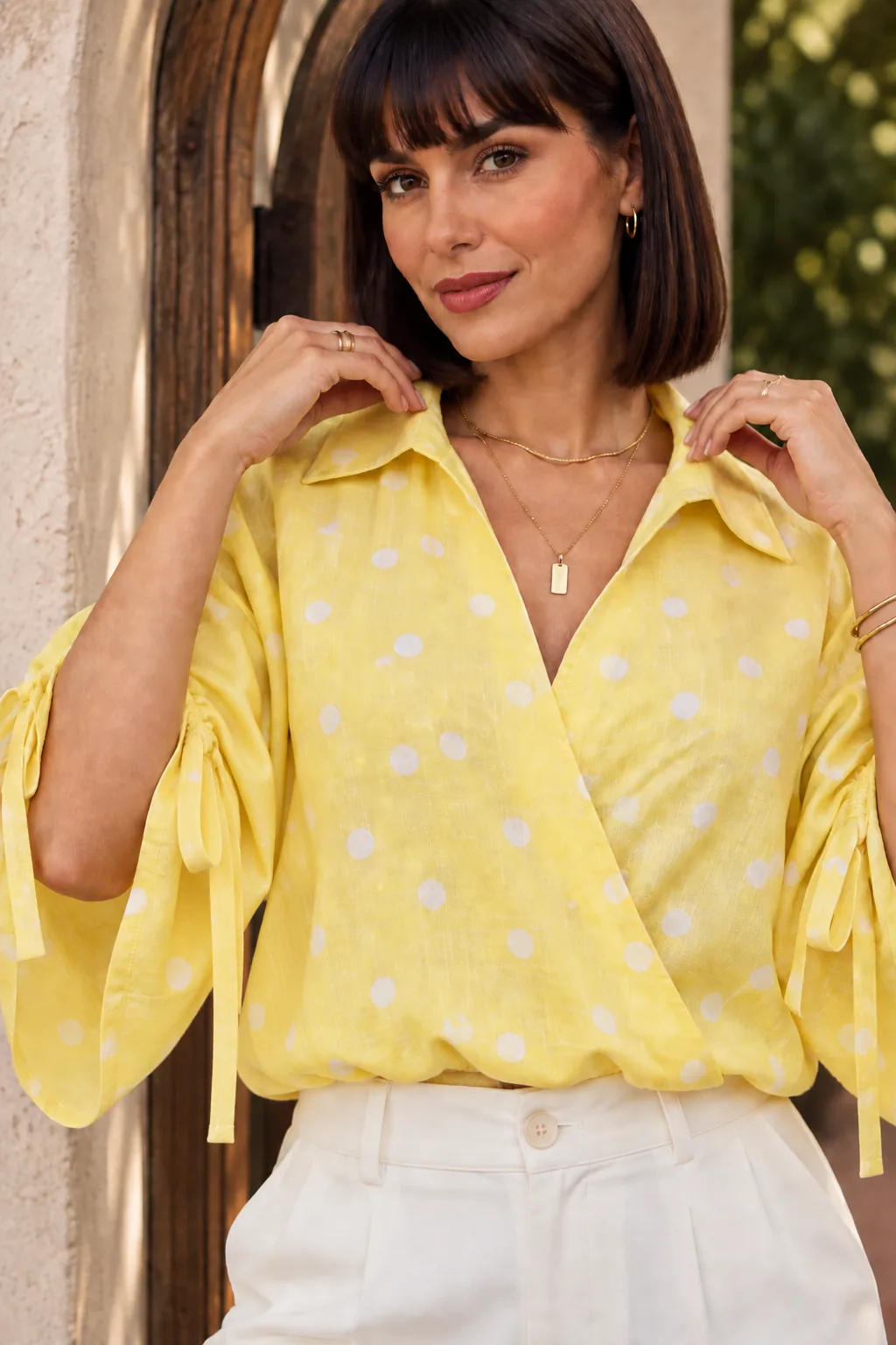 Referencia 6 de Blusa Borgona de YACADI.