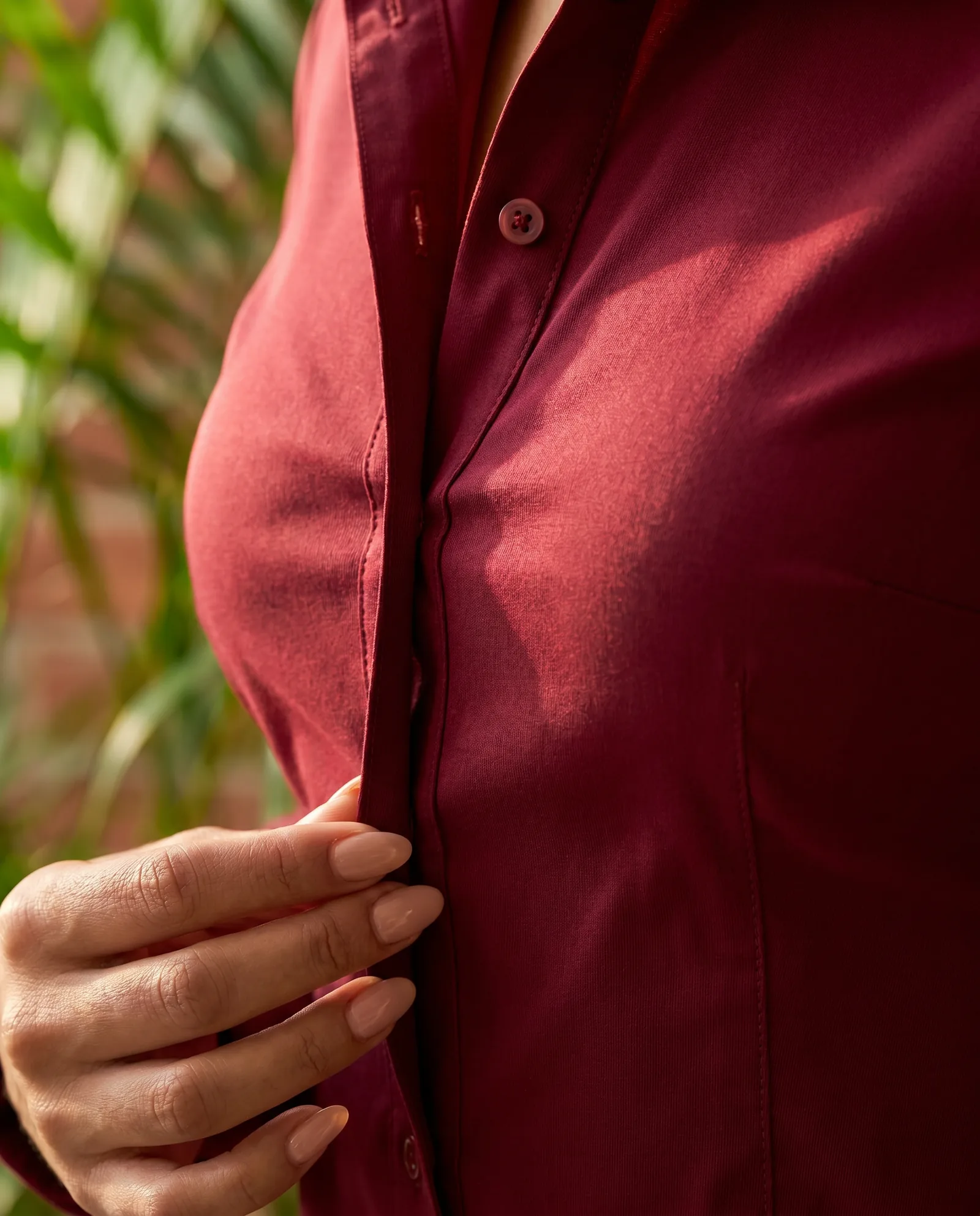 Detalle de Blusa Clasica Bengalina de YACADI.