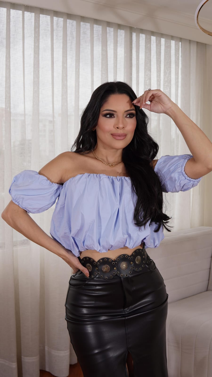 Vista adicional de Blusa Globo Corta de YACADI.