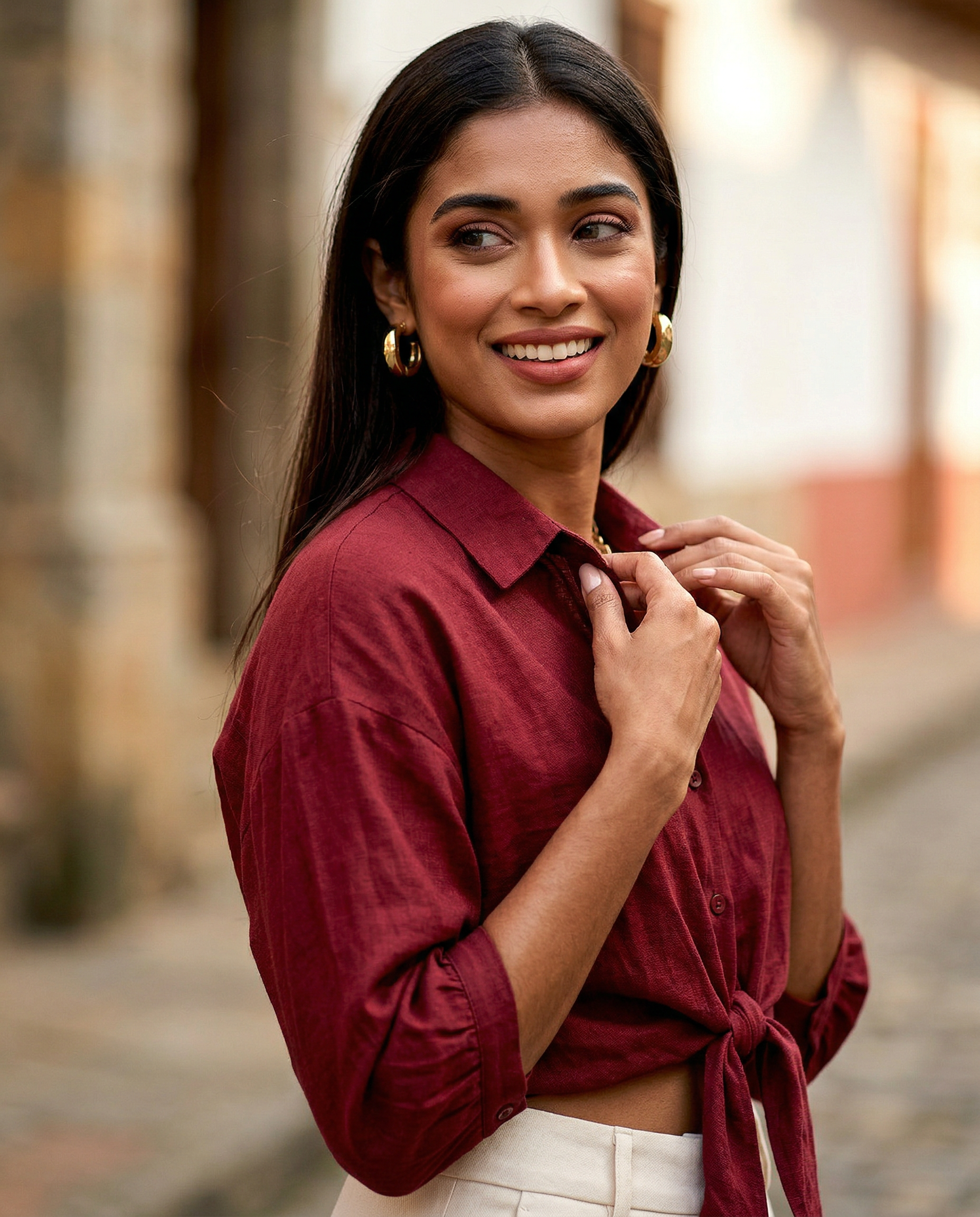 Referencia 6 de Blusa Nata Satin de YACADI.