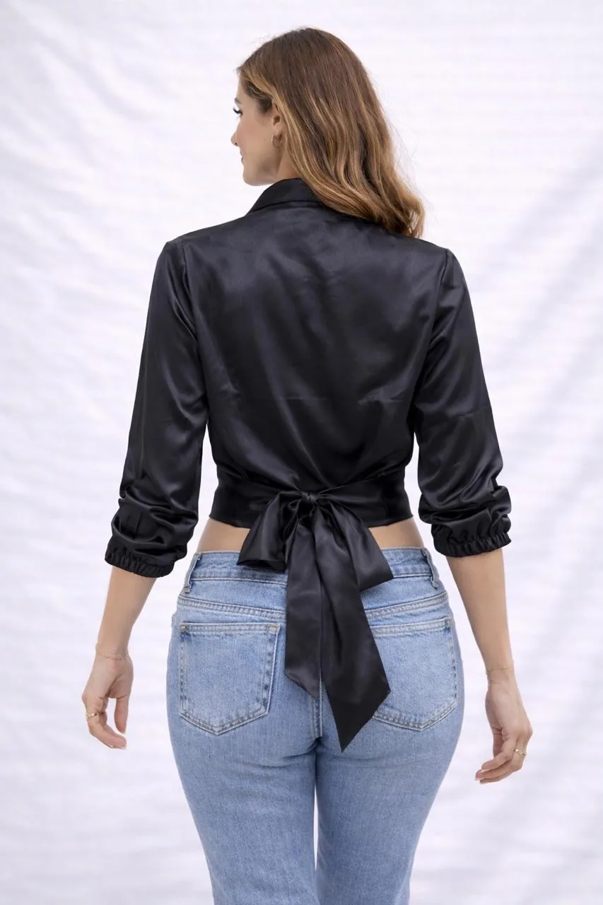 Vista principal de Blusa Nata Satin de YACADI.