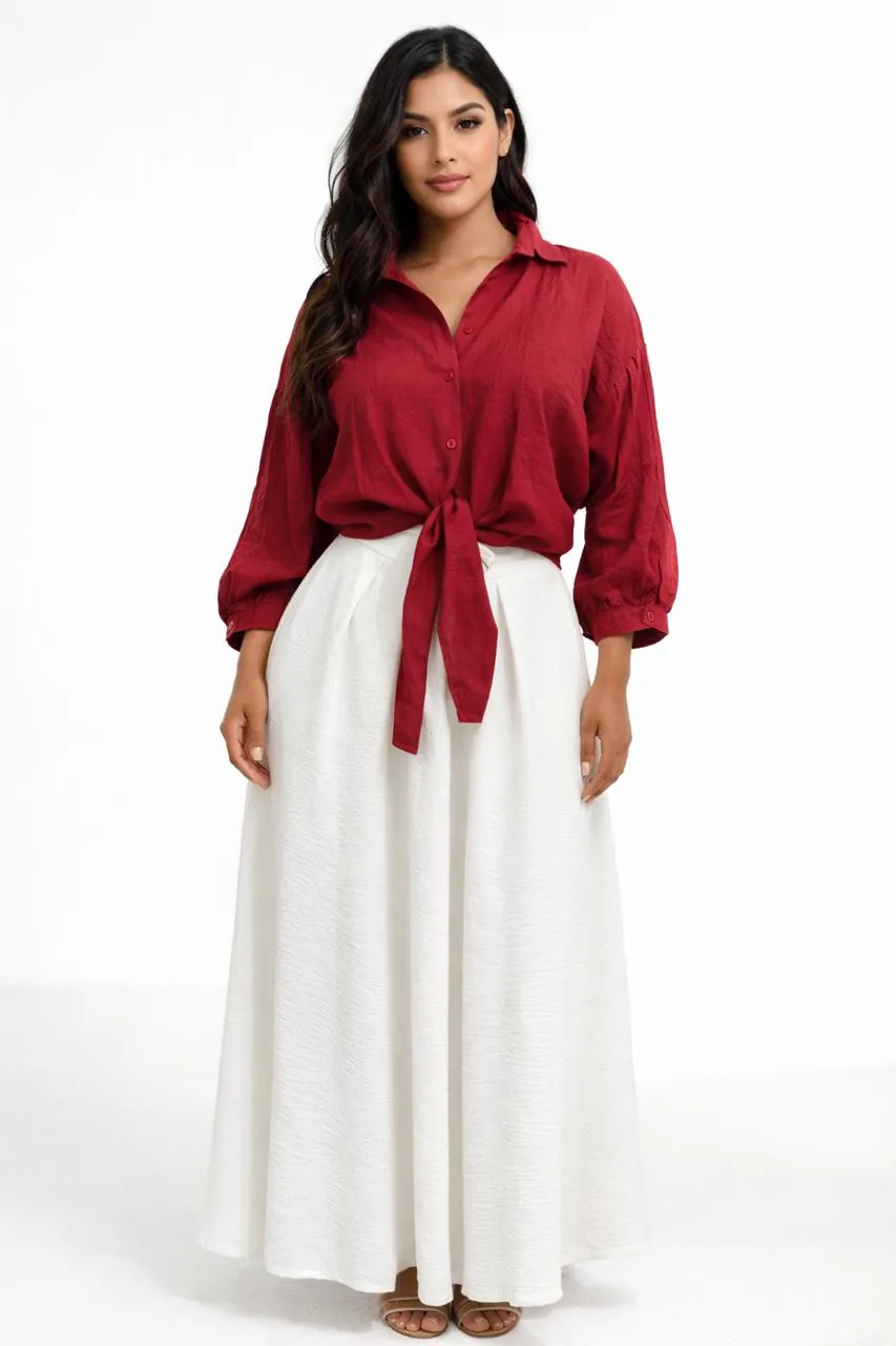 Vista principal de Blusa Patty Lino de YACADI.