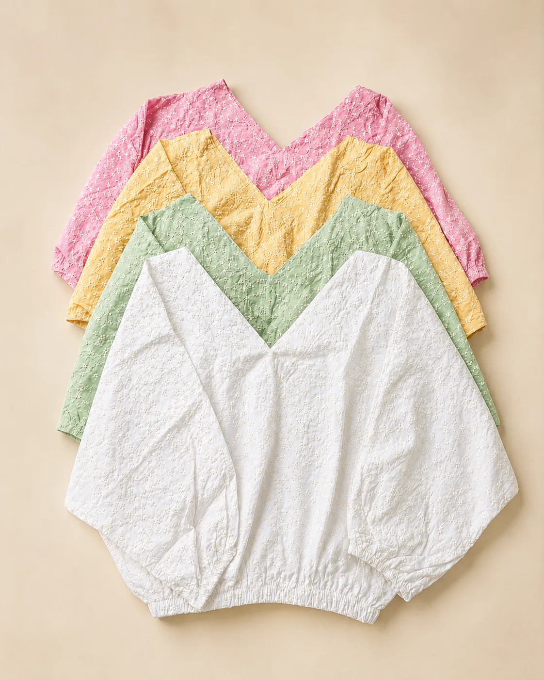 Detalle de Blusa Salome Bordada de YACADI.