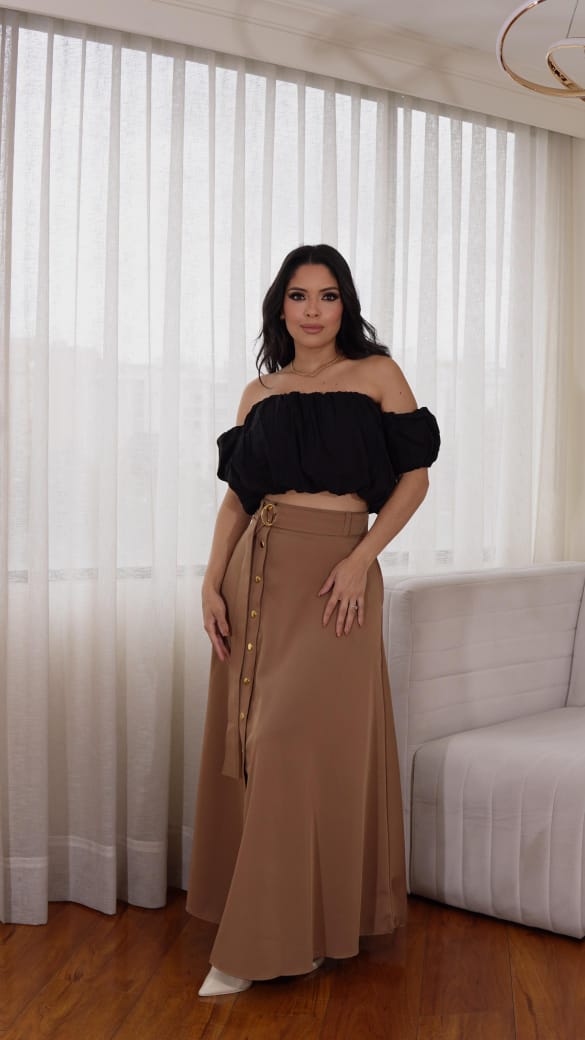 Vista adicional de Falda Broches de YACADI.